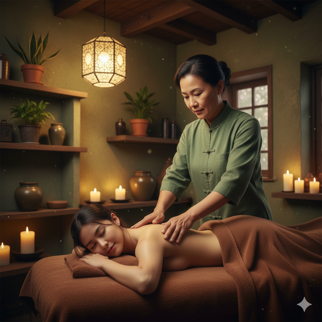 การนวดทุยหนา